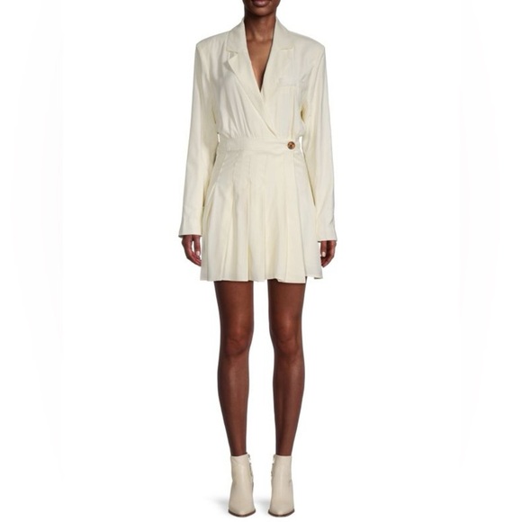 REVOLVE DANIELLE BERSTEIN NWOT Long Sleeve Tennis Dress Lined, Size L - Picture 3 of 16